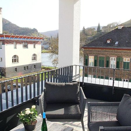 Mosel-Loggia - Luxusapartment -Terrass - Klimaanlage Traben-Trarbach Luaran gambar