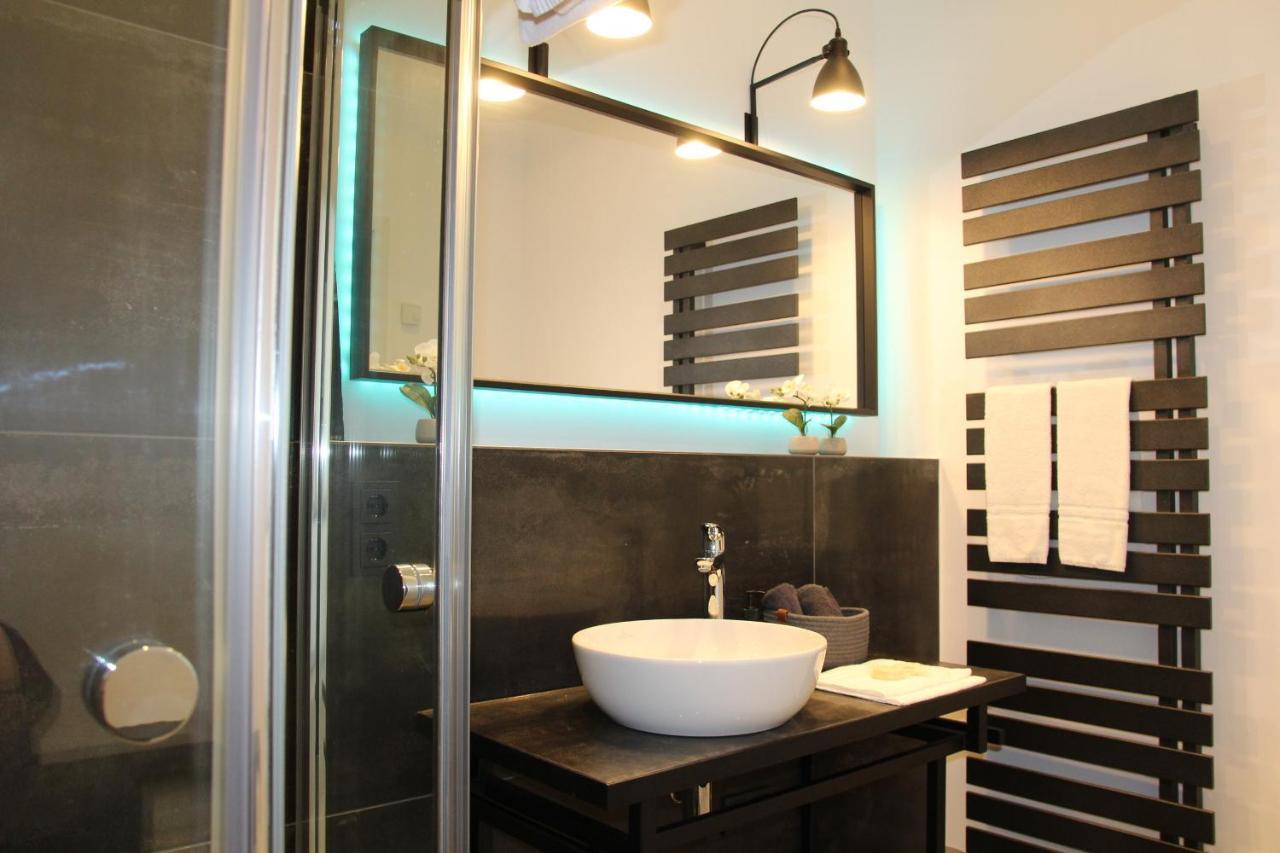 Mosel-Loggia - Luxusapartment -Terrass - Klimaanlage Traben-Trarbach Luaran gambar