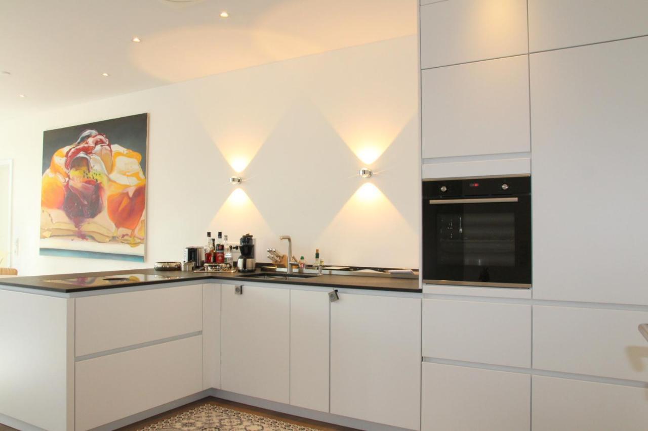 Mosel-Loggia - Luxusapartment -Terrass - Klimaanlage Traben-Trarbach Luaran gambar