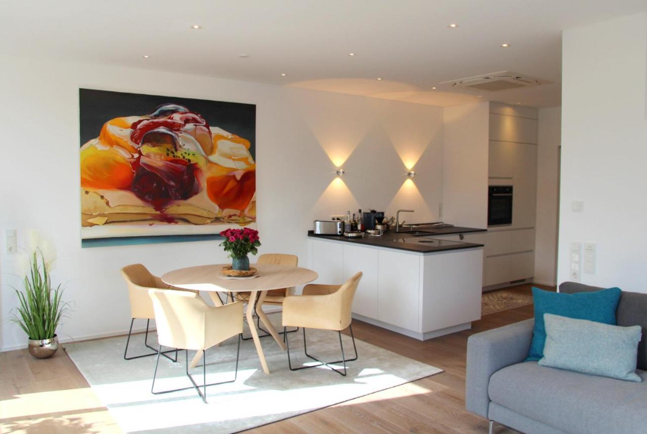 Mosel-Loggia - Luxusapartment -Terrass - Klimaanlage Traben-Trarbach Luaran gambar